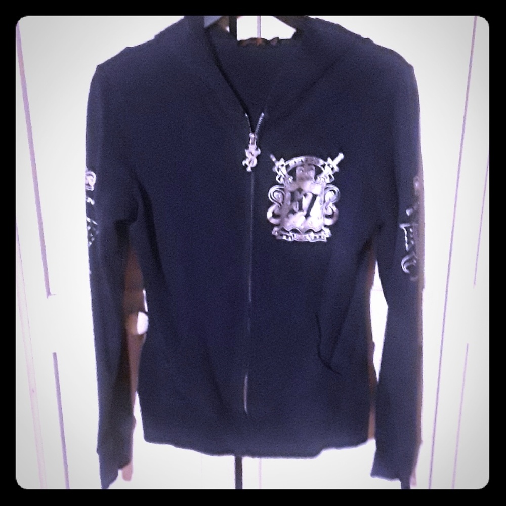 Seven7 brand  Navy blue  hoodie size small